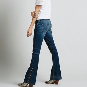 Free people skyler flare jeans